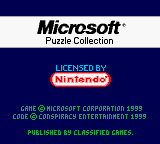 Microsoft Puzzle Collection Entertainment Pack